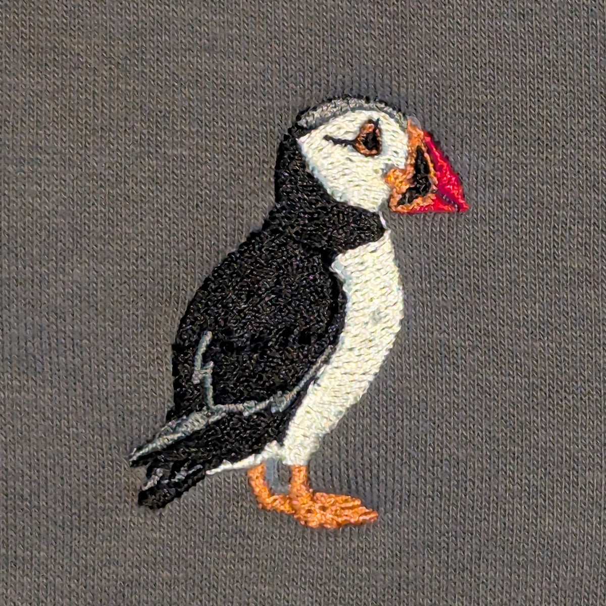 Puffin Embroidered Mini Backpack