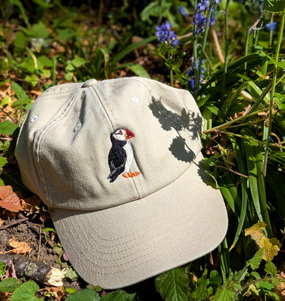 Puffin Embroidered Baseball Cap