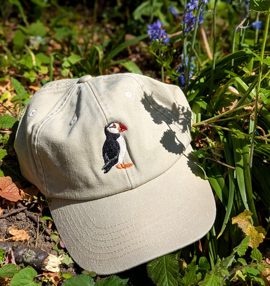 Puffin Embroidered Baseball Cap