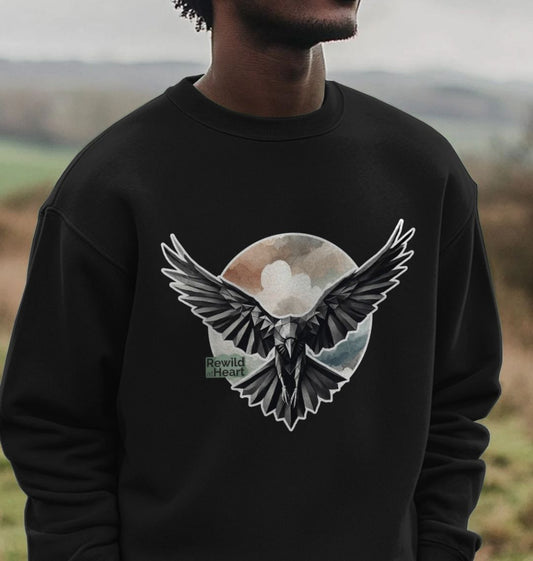 Raven Flight Men's Oversized Sweater