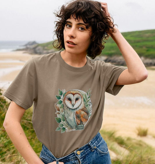 Barn Owl Woodland Women's Classic T-Shirt