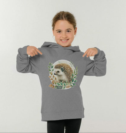 Hedgehog Harmony Kids Hoodie