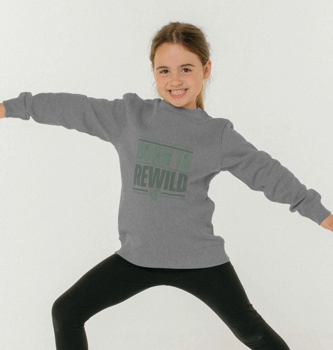 Born to Rewild Kids Jumper