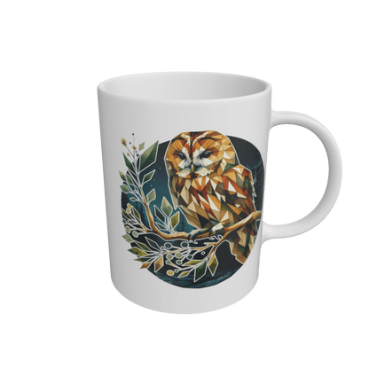 White Tawny Owl Mug