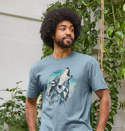 Primal Wolf Howl Men's T-Shirt