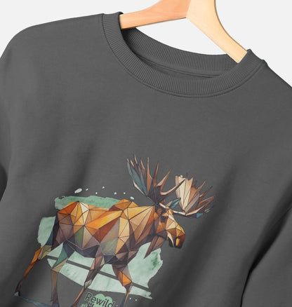 Mighty Moose Mosaic Women's Oversized Jumper