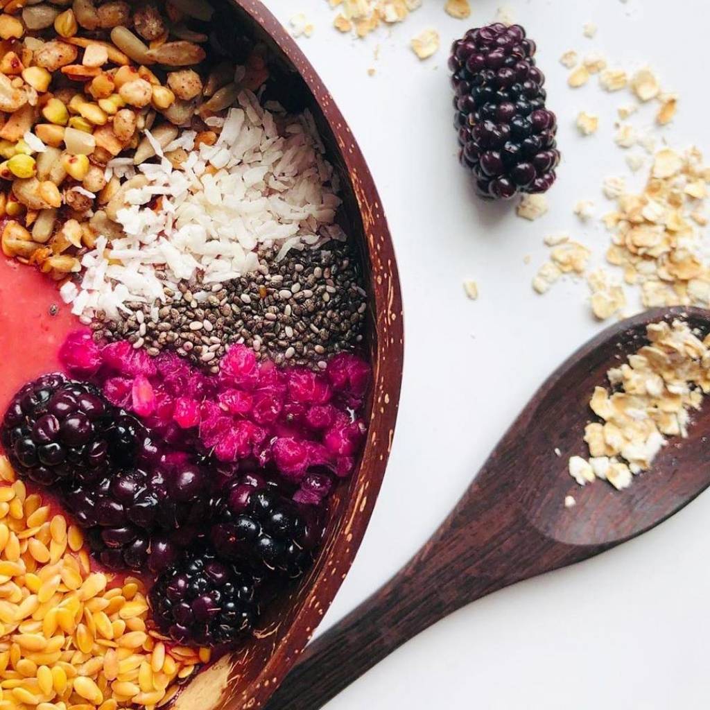 Double Coconut Bowl and Spoon Set