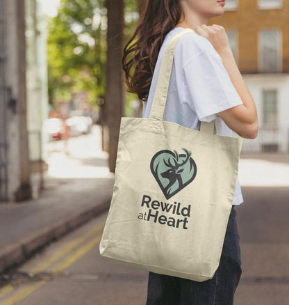 Rewild at Heart Organic Tote Bag