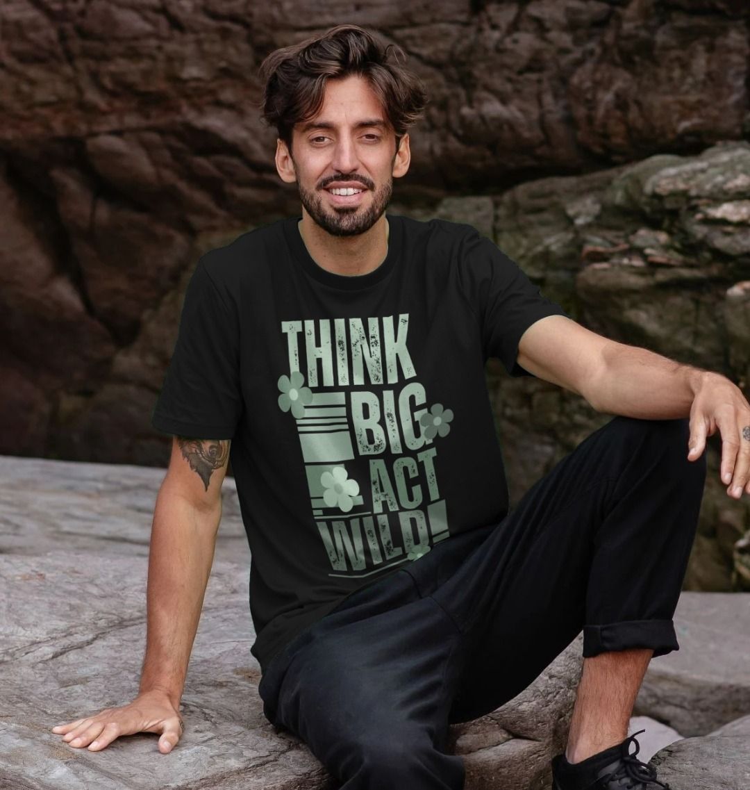 Think Big, Act Wild! | Men's T-Shirt