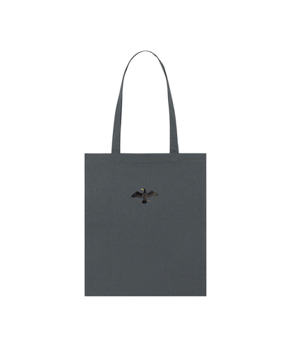 Cormorant Embroidered Tote Bag