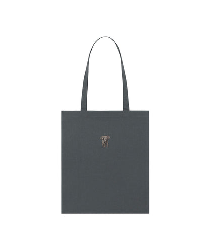 Elephant Embroidered Tote Bag