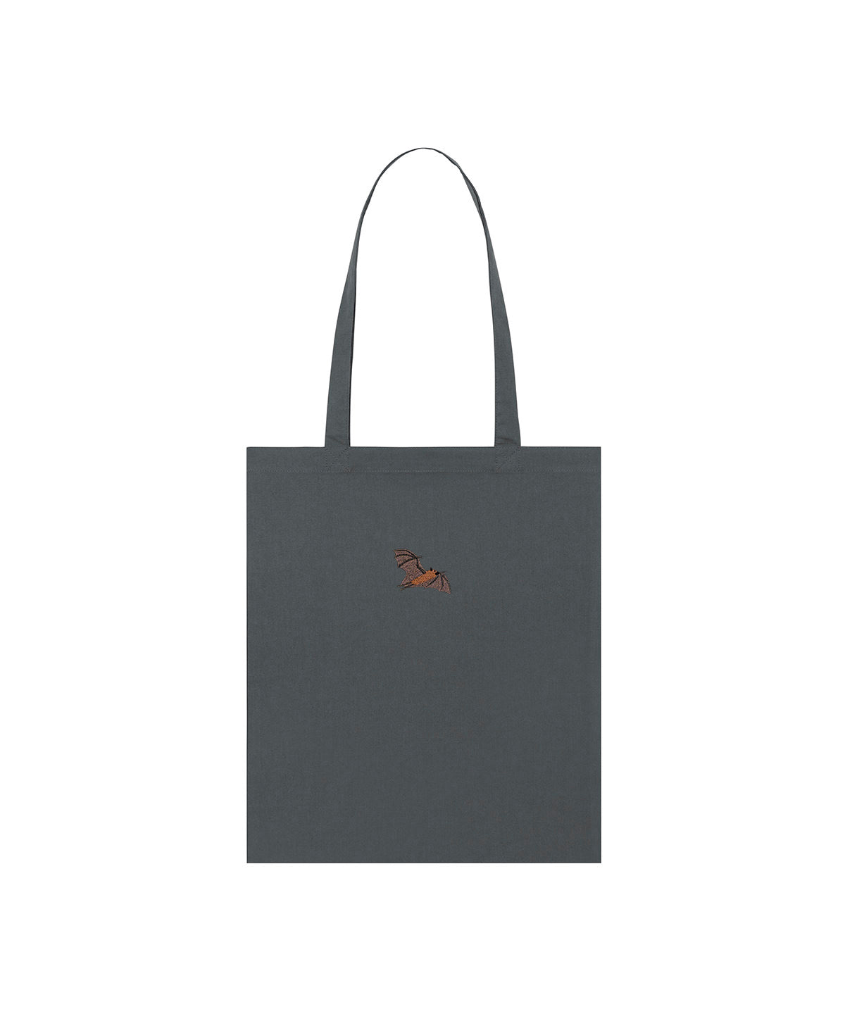 Fruit Bat Embroidered Tote Bag