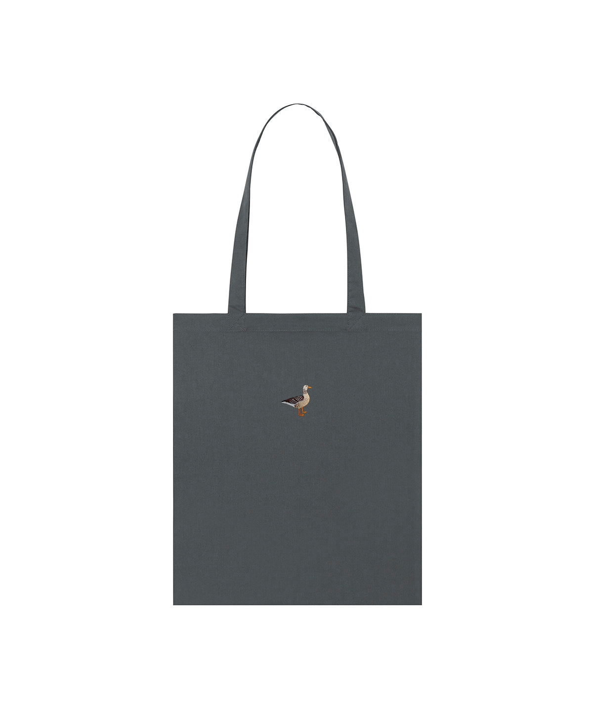Greylag Goose Embroidered Tote Bag