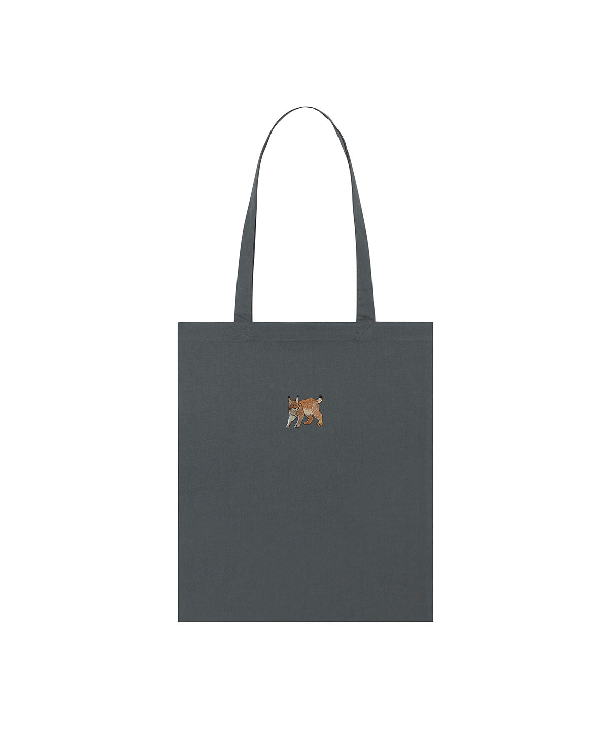 Lynx Embroidered Tote Bag