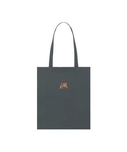 Lynx Embroidered Tote Bag