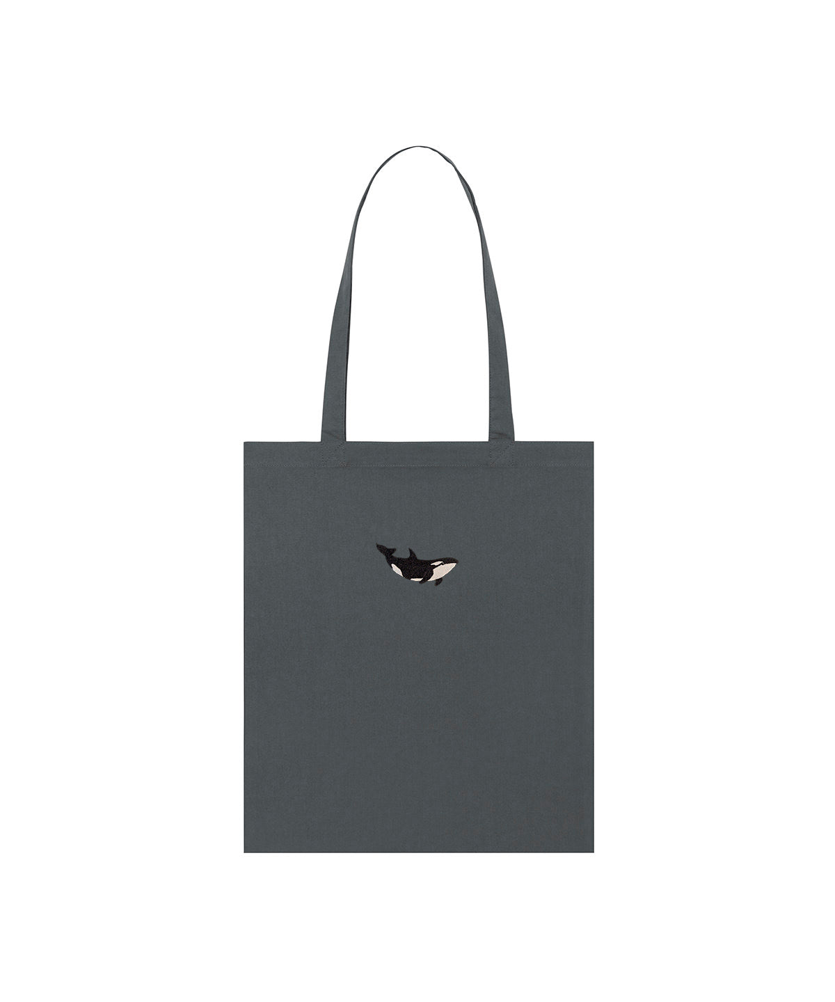 Orca Embroidered Tote Bag
