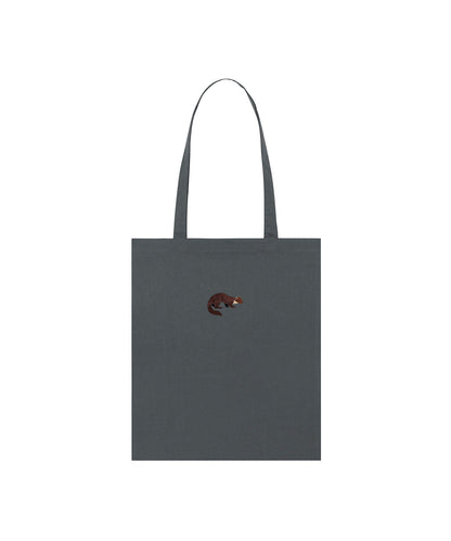 Pine Marten Embroidered Tote Bag