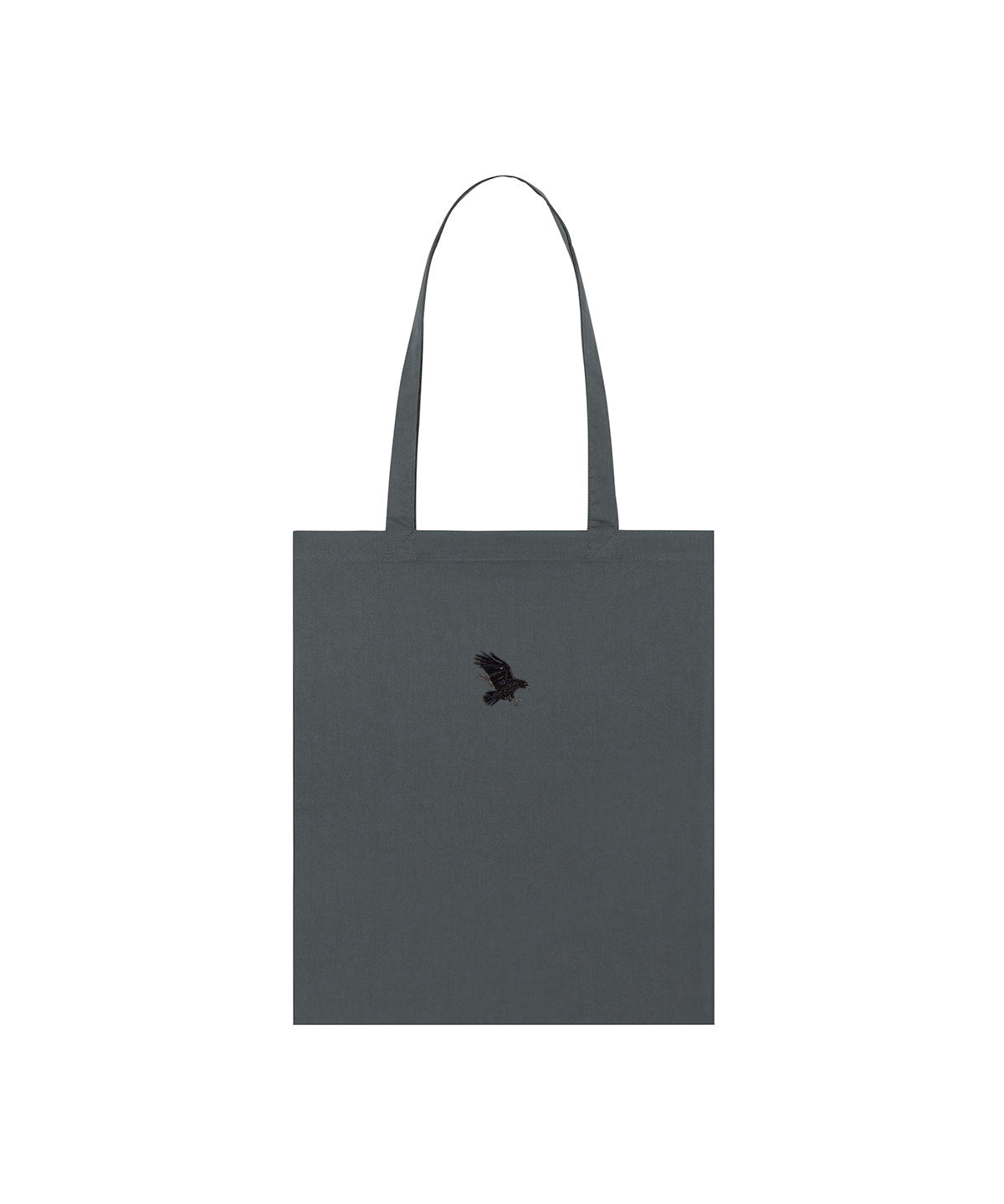 Raven Embroidered Tote Bag