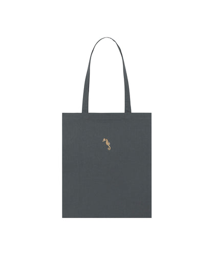 Seahorse Embroidered Tote Bag
