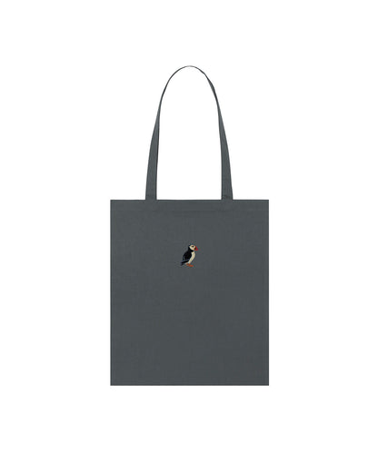 Puffin Embroidered Tote Bag