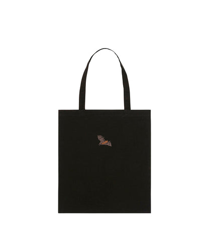 Fruit Bat Embroidered Tote Bag