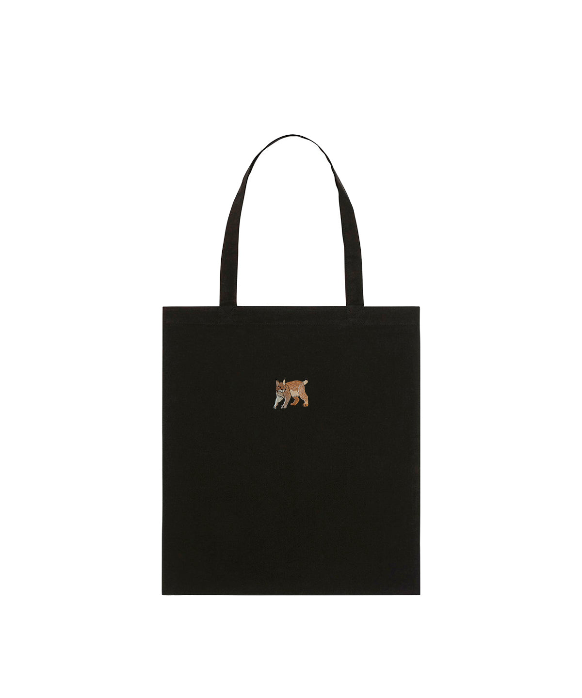 Lynx Embroidered Tote Bag