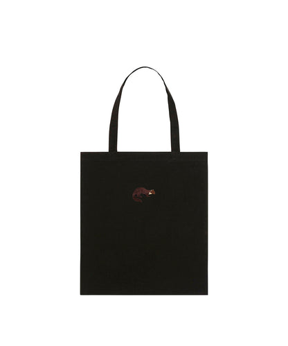 Pine Marten Embroidered Tote Bag