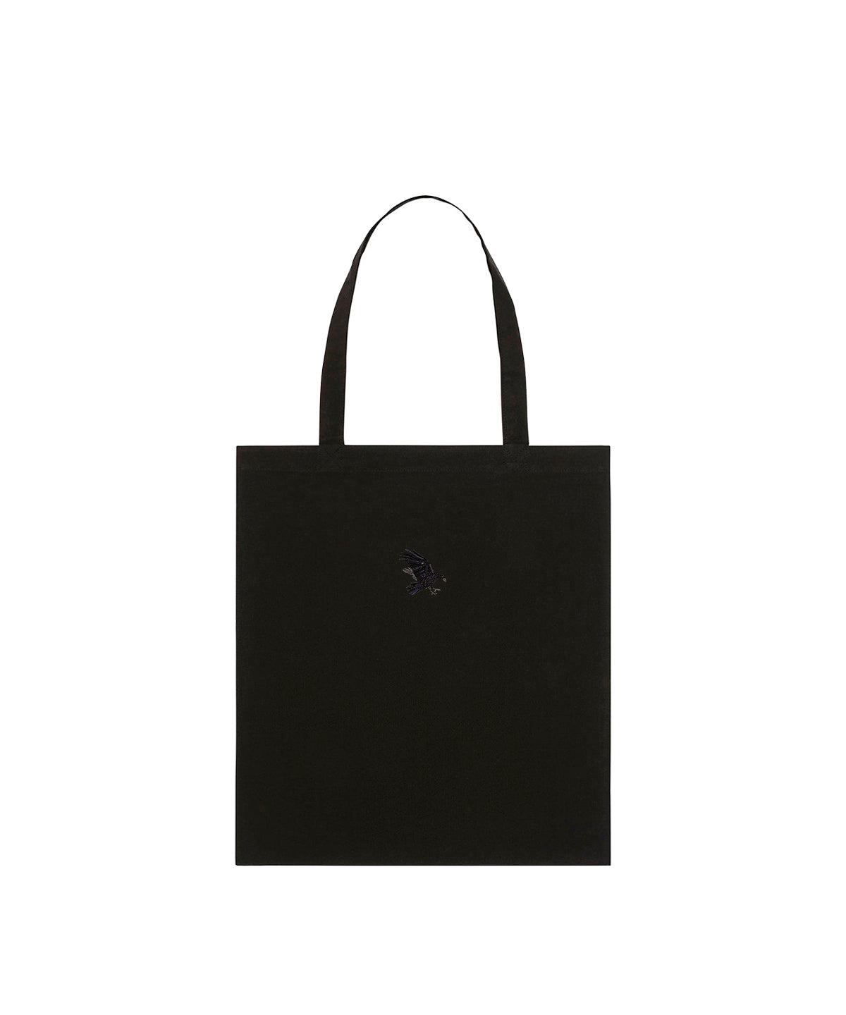 Raven Embroidered Tote Bag
