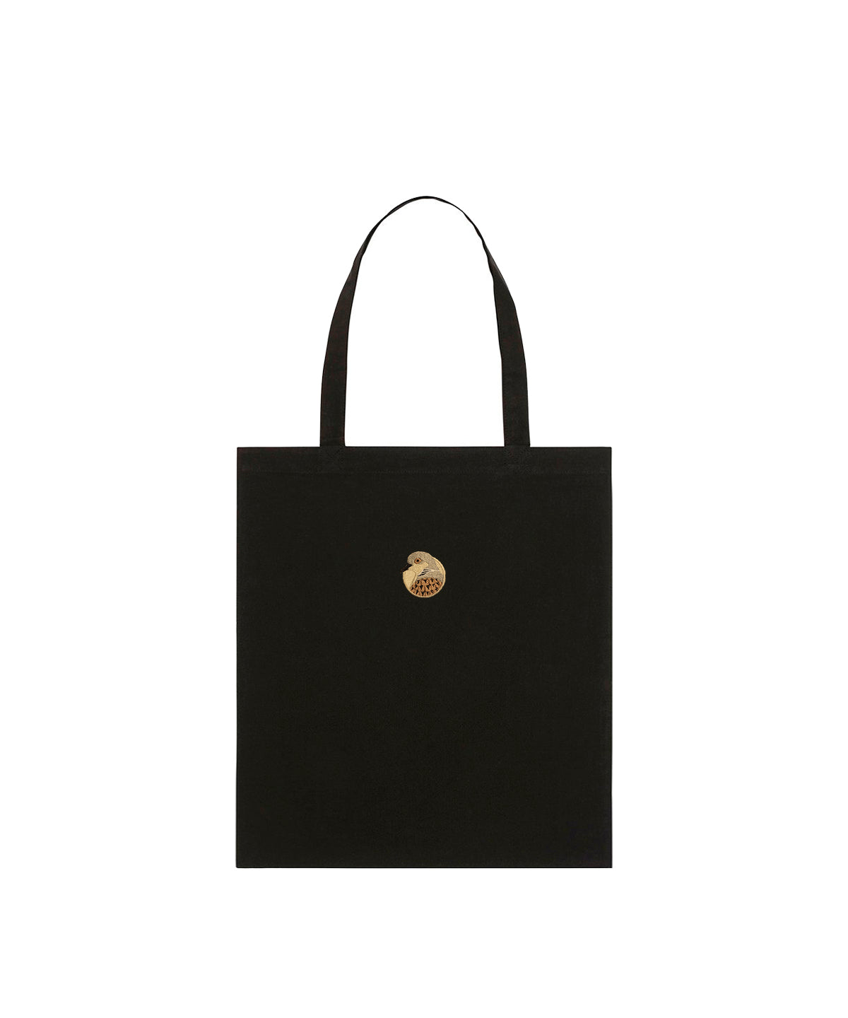 Turtledove Portrait Embroidered Tote Bag