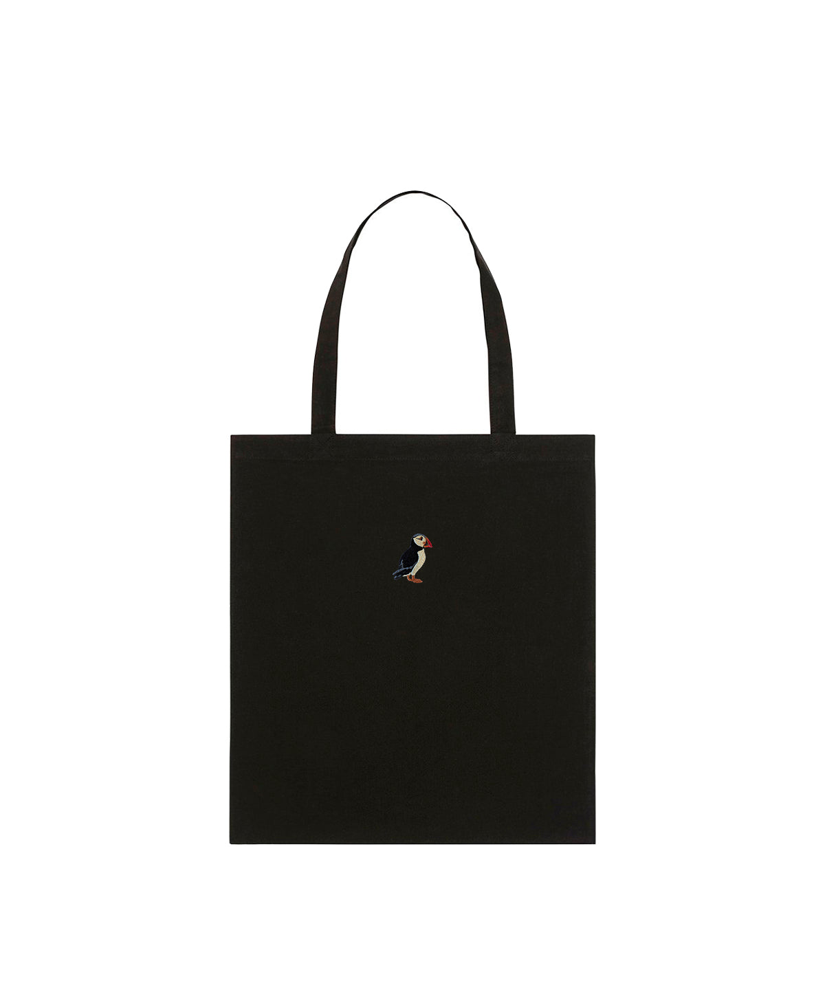 Puffin Embroidered Tote Bag