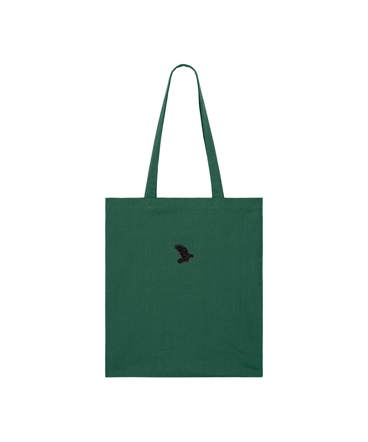 Raven Embroidered Tote Bag