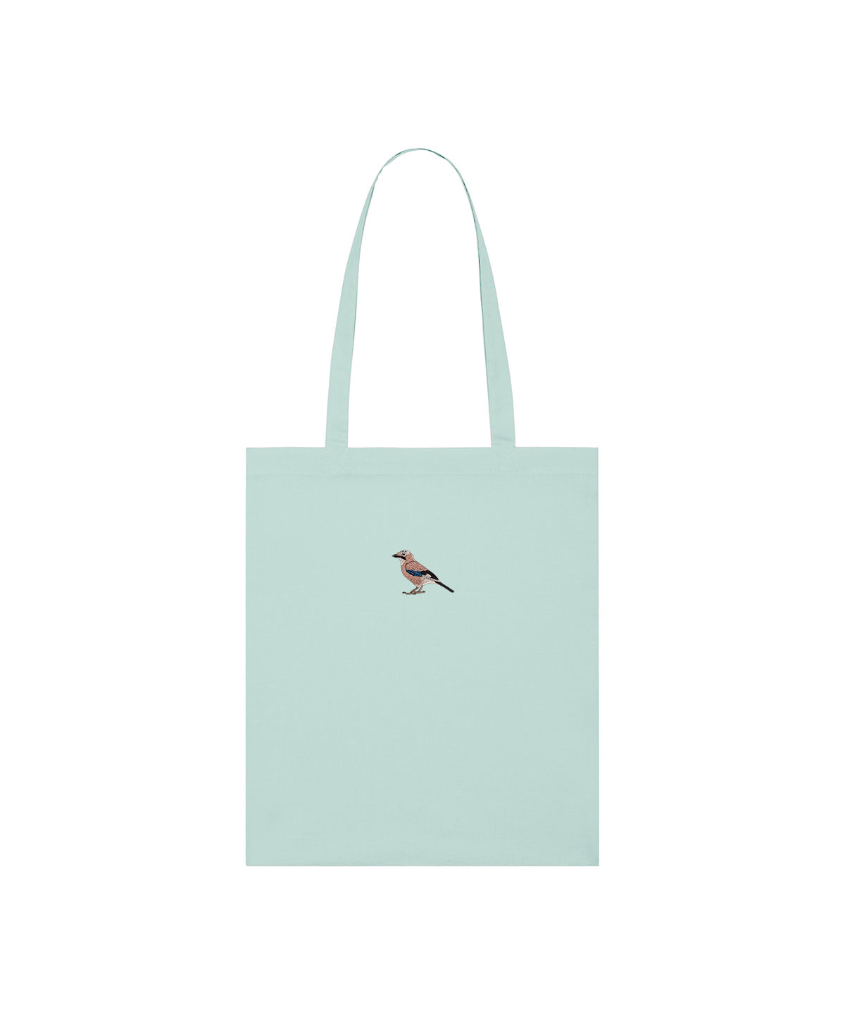 Eurasian Jay Embroidered Tote Bag