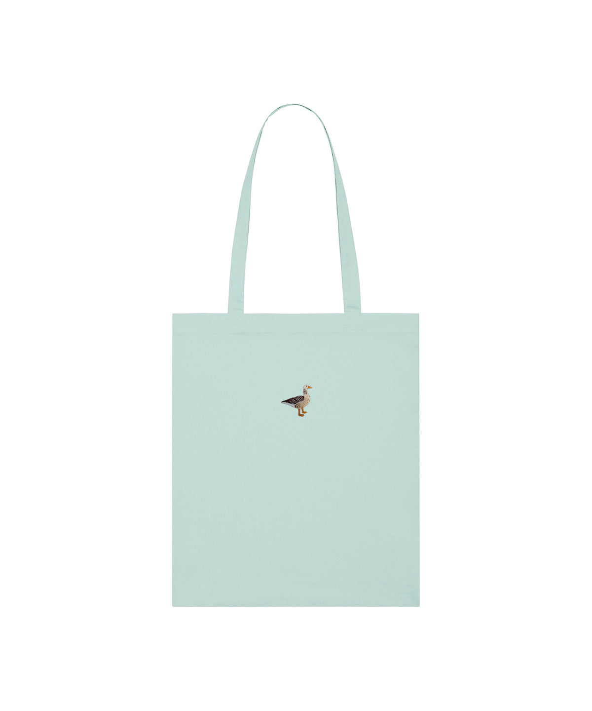 Greylag Goose Embroidered Tote Bag