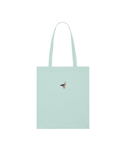 Greylag Goose Embroidered Tote Bag