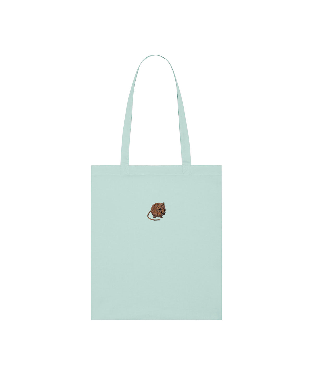 Harvest Mouse Embroidered Tote Bag
