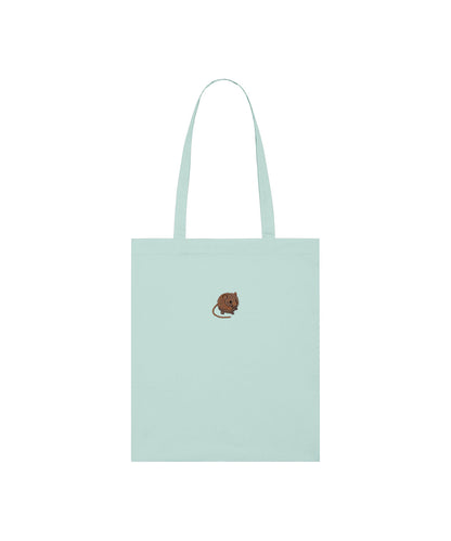 Harvest Mouse Embroidered Tote Bag