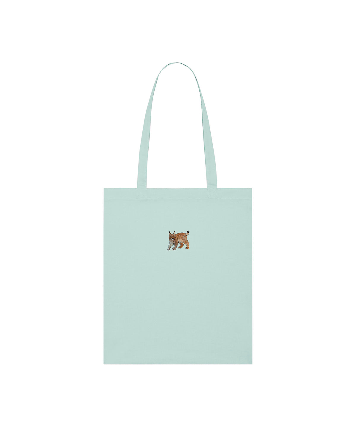 Lynx Embroidered Tote Bag