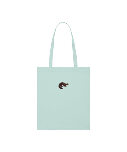 Pine Marten Embroidered Tote Bag