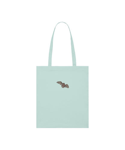 Pipistrelle Bat Embroidered Tote Bag