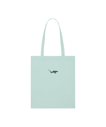Thresher Shark Embroidered Tote Bag
