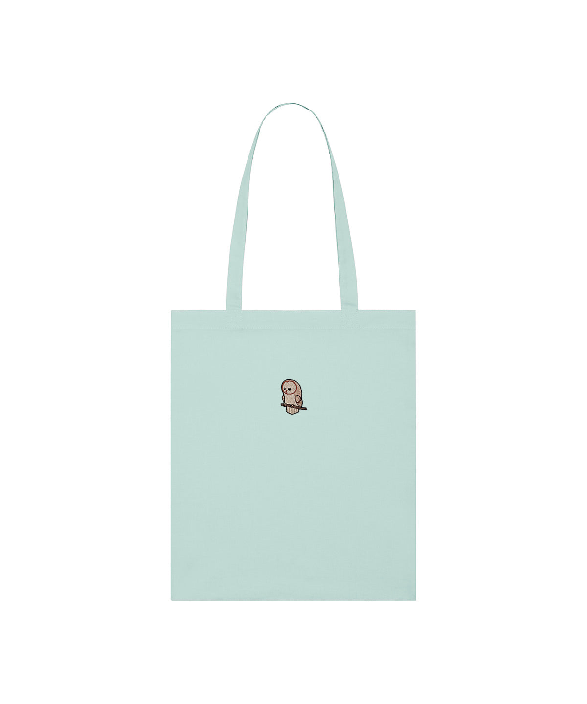 Barn Owl Cute Embroidered Tote Bag