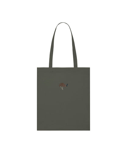 Emu Embroidered Tote Bag