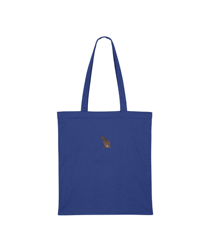 Hare Embroidered Tote Bag
