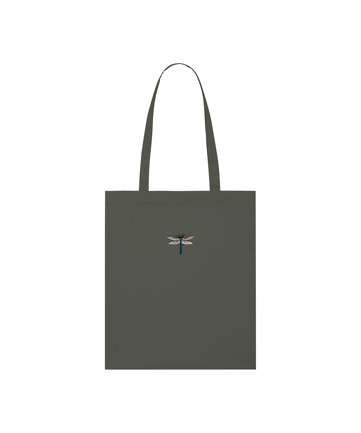 Dragonfly Embroidered Tote Bag