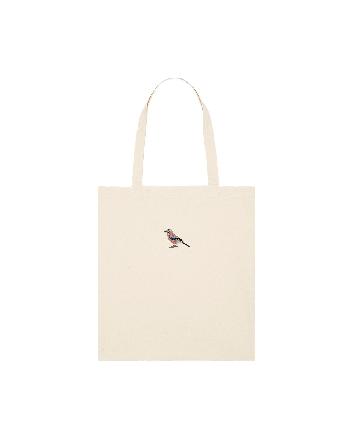 Eurasian Jay Embroidered Tote Bag