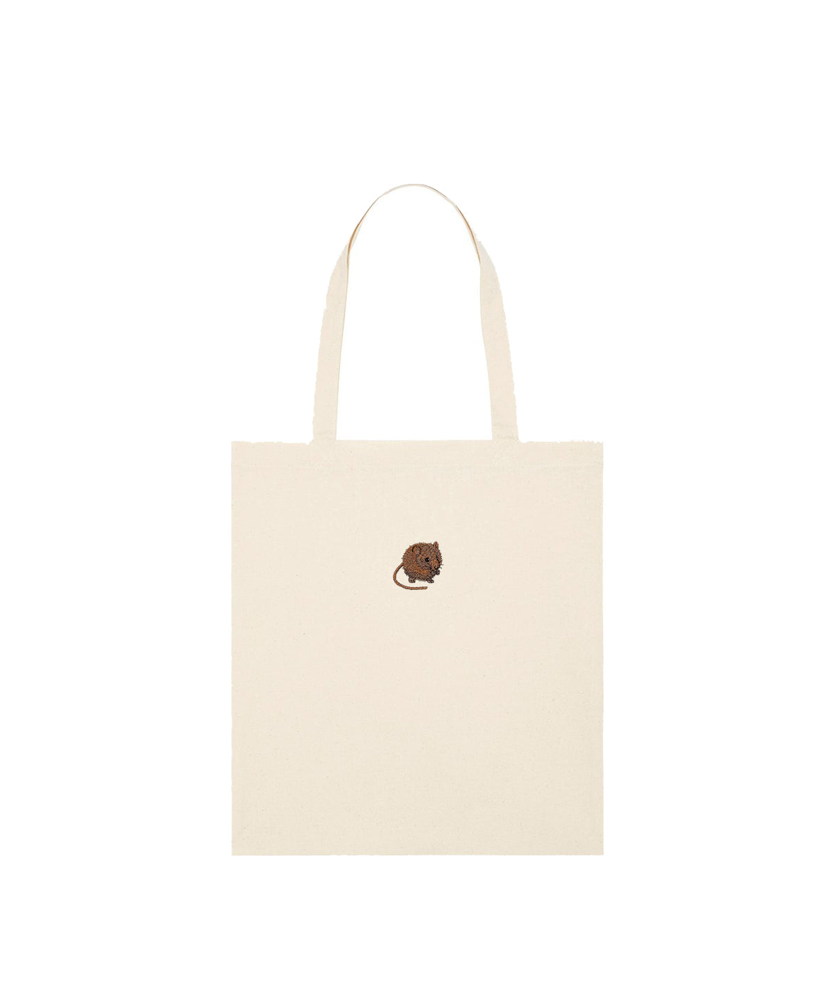 Harvest Mouse Embroidered Tote Bag