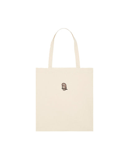 Barn Owl Cute Embroidered Tote Bag