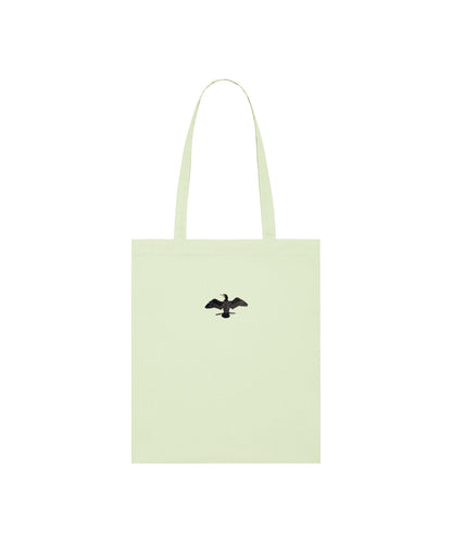 Cormorant Embroidered Tote Bag