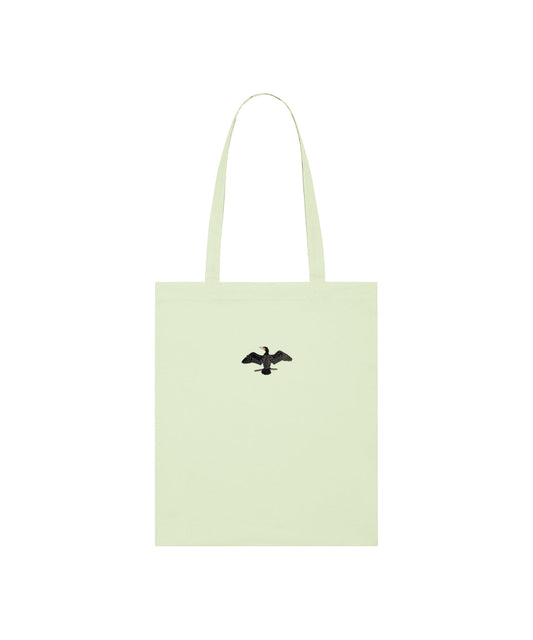 Cormorant Embroidered Tote Bag