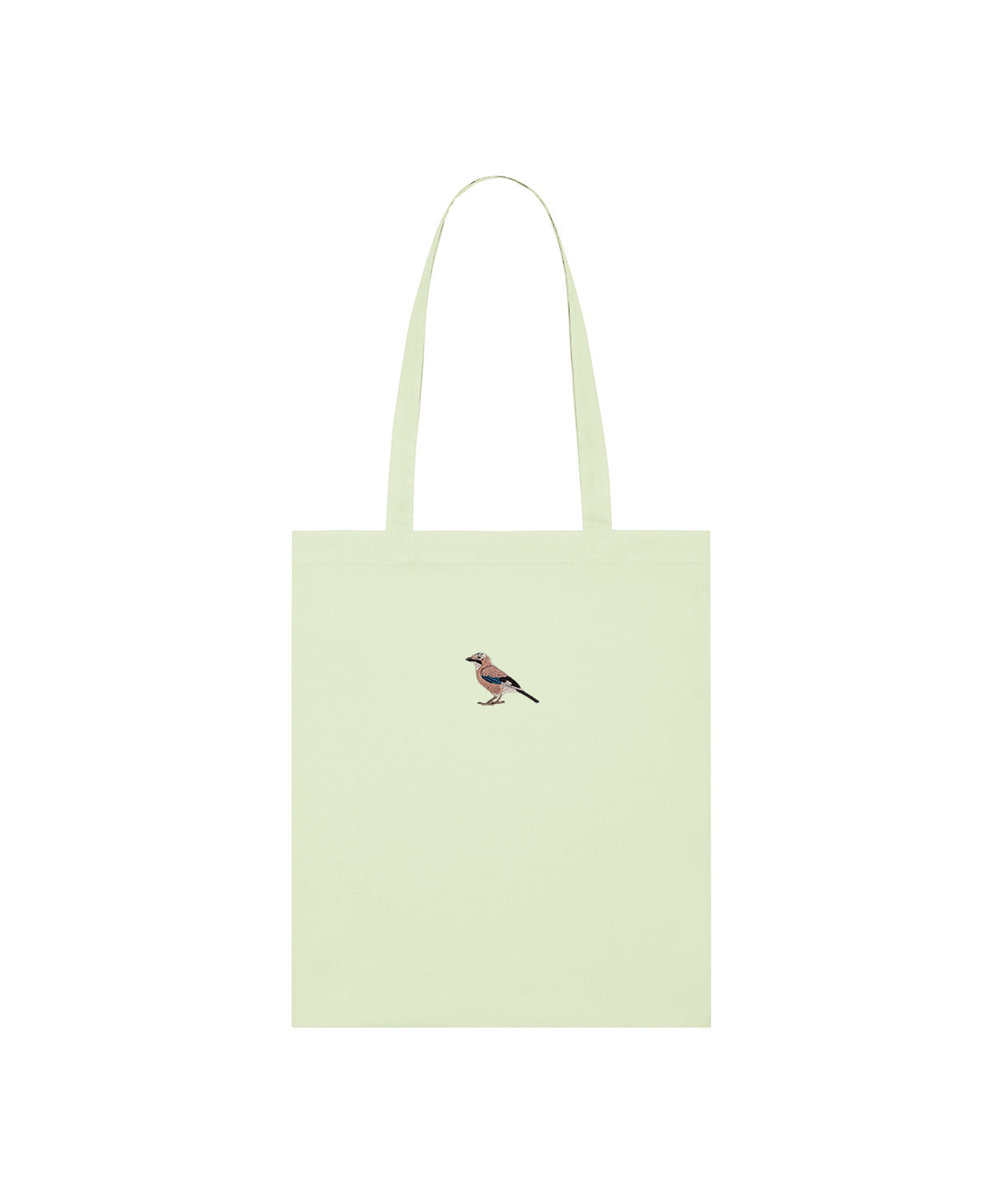 Eurasian Jay Embroidered Tote Bag